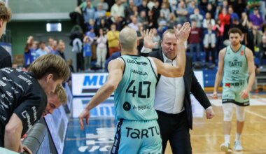 Eesti klubid nahutasid lätlasi, Tartu võitis napilt Viimsit