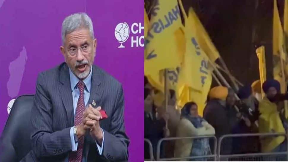 UK Risking Jaishankar's Life For Khalistan Appeasement? Massive Security Breach Spark Concerns -Watch | India News