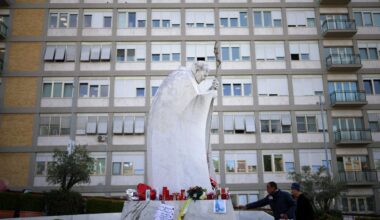Pope resting after quiet night