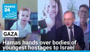 Hamas hands over bodies of youngest Gaza hostages taken from Israel • FRANCE 24 English