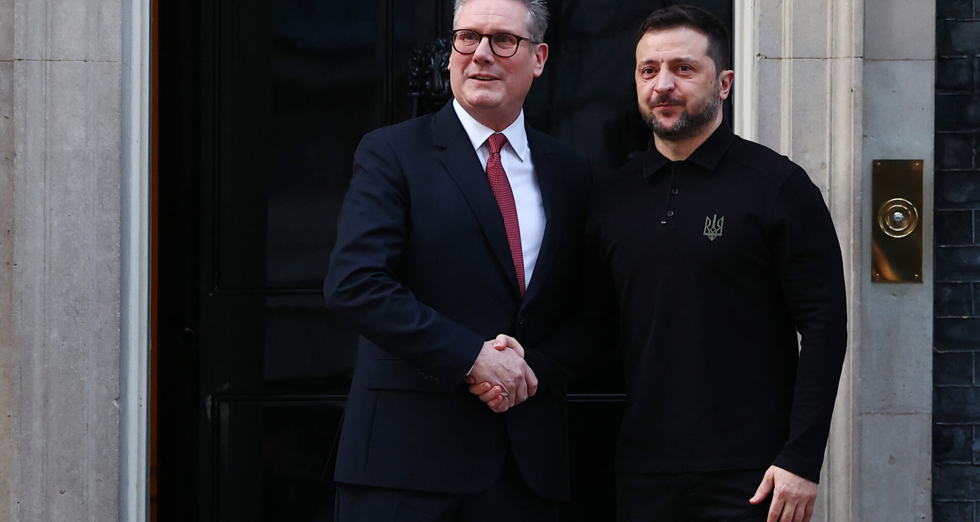 Keir Starmer Volodymyr Zelensky Downing Street