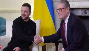"Meaningful, warm meeting with UK PM Keir Starmer": Volodymyr Zelenskyy