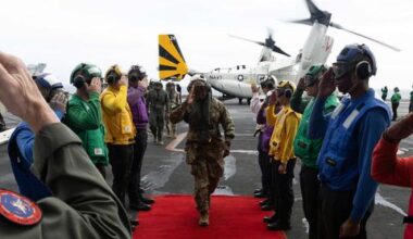 US aircraft carrier, warships arrive in South Korea amid North’s threats