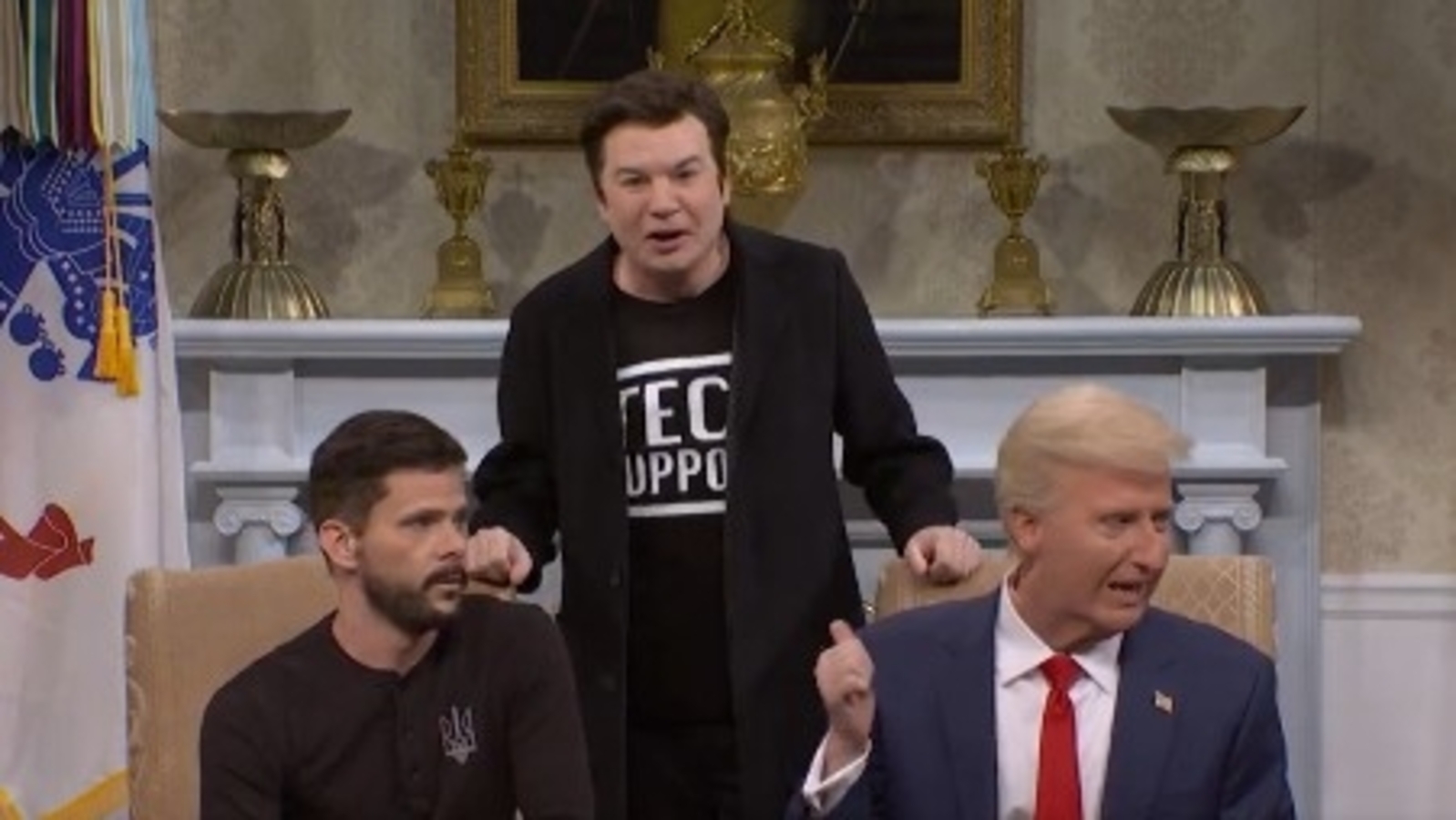 SNL brutally mocks Trump-Zelensky heated White House meeting as fake Elon Musk enters skit; ‘A big, beautiful trap’