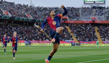 Barcelona routs 10-man Real Sociedad 4-0 to go top in Spain