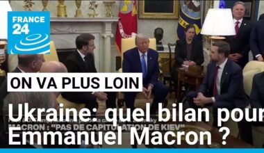 Ukraine: quel bilan pour Emmanuel Macron ? • FRANCE 24