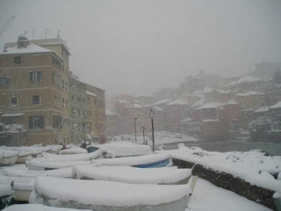 la storica nevicata del 3 marzo 2005, il Nord Italia sommerso dalla 'dama bianca'