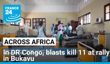DR Congo: Blasts kill 11 at rally in eastern city of Bukavu • FRANCE 24 English