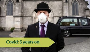 The Covid funeral nobody went to – and a picture that said Ireland was now a very different country