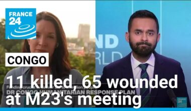 Blasts at M23 rally in Congo: 11 killed, 65 wounded • FRANCE 24 English