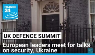 UK hosts European leaders for talks on security and support for Ukraine • FRANCE 24 English