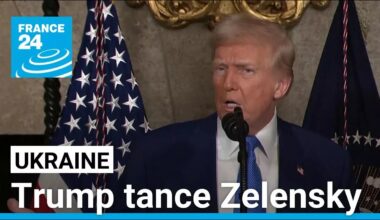 Ukraine : Trump tance Zelensky avant une rencontre avec Poutine • FRANCE 24