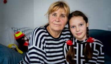 Natalia and her granddaughter Nadja, beneficiaries of The One Proposal (mage: Concordia Moldova