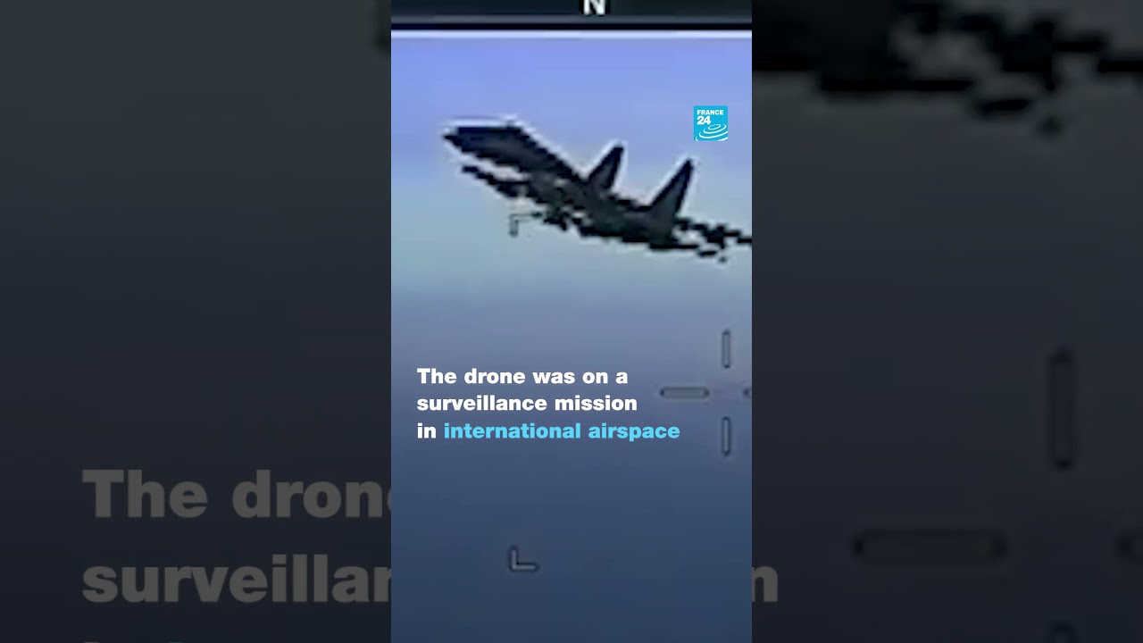 #France: Reaper #drone ‘harassed by Russian fighter jet’ • FRANCE 24 English