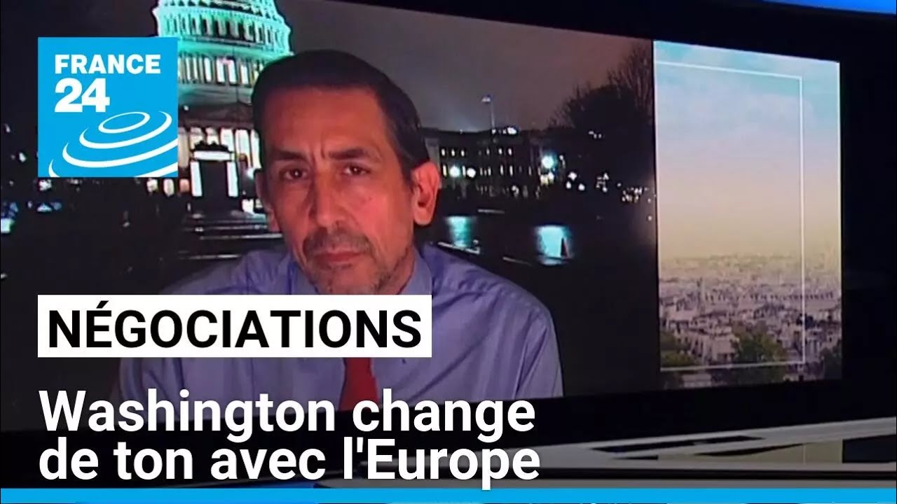 Négociations pour l'Ukraine : Washington change de ton avec l'Europe • FRANCE 24