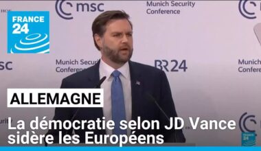 À Munich, la démocratie selon le vice-président américain JD Vance sidère les Européens