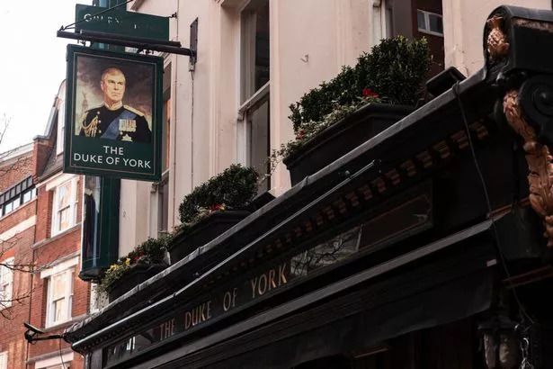 The boozer plans to remove all traces of Prince Andrew