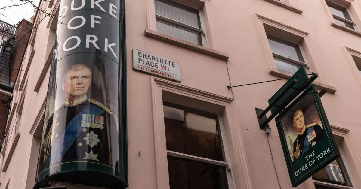 Duke of York pub cracks hilarious Prince Andrew joke as boozer makes historic decision