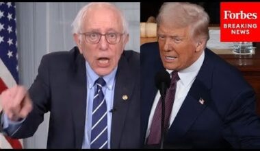 Bernie Sanders Delivers Blistering Response To Trump's Address To Congress
