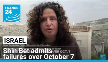 Israeli security agency, Shin Bet admits failures over October 7 • FRANCE 24 English
