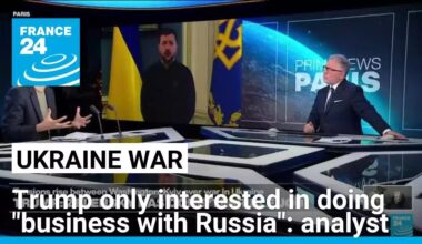 Trump "is very interested in doing business with Russia": analyst • FRANCE 24 English