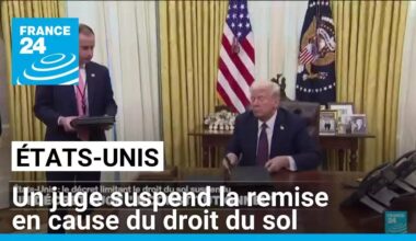 États-Unis : un juge suspend la remise en cause du droit du sol, Trump annonce faire appel