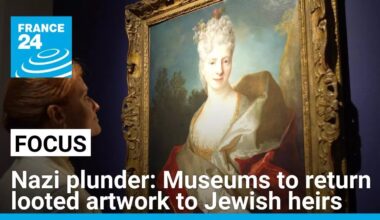 Nazi plunder: French museums to return looted artwork to Jewish heirs • FRANCE 24 English