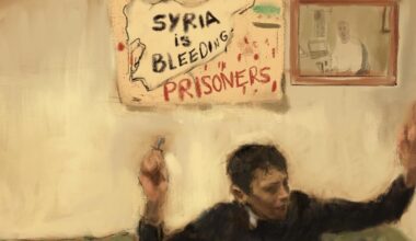 Marc Nelson’s graphic depictions of Syrian civil war find new purpose after fall of Assad regime