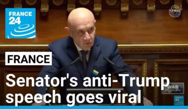French politician's speech against Trump’s policies on Ukraine goes viral • FRANCE 24 English