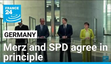 Germany’s Merz and Social Democrats clear first hurdle to forming new government coalition