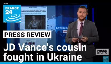 JD Vance's cousin reflects on his time fighting for Ukraine • FRANCE 24 English