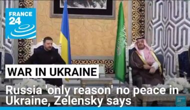 Zelensky, ahead of US talks, says Russia 'only reason' no peace in Ukraine • FRANCE 24 English