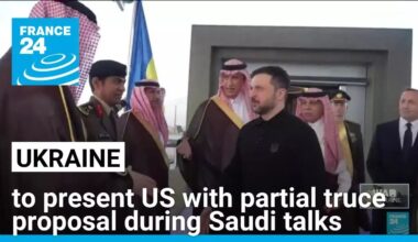 Ukraine to present US with partial truce proposal during Saudi talks • FRANCE 24 English