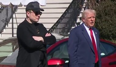Trump turns White House into Tesla showroom