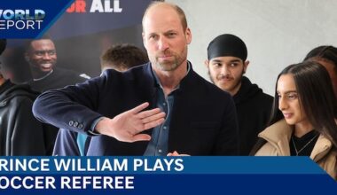 Prince William Visits Referee Training Course In Walsall, United Kingdom