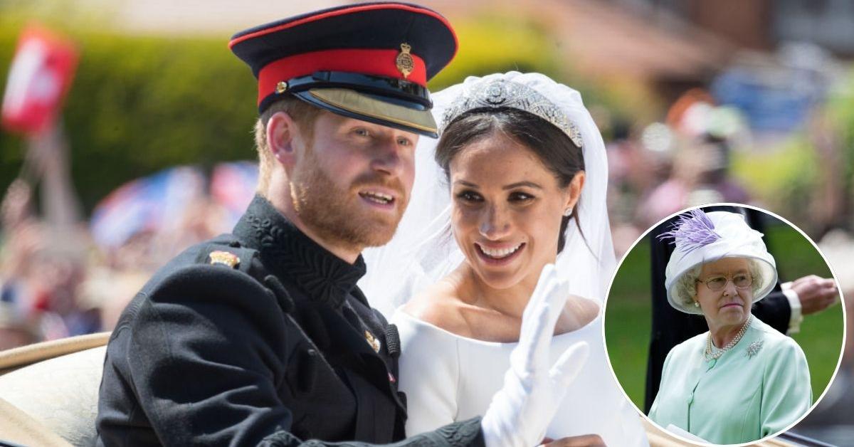 Author Claims One Detail in Meghan Markle's Wedding Dress Deeply ‘Annoyed’ the Queen