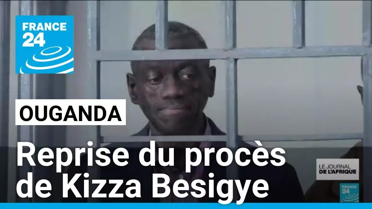 Ouganda : reprise du procès de l'opposant Kizza Besigye devant la cour militaire • FRANCE 24