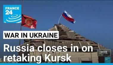 Russia says its forces will soon retake all of Kursk from Ukrainian troops • FRANCE 24 English