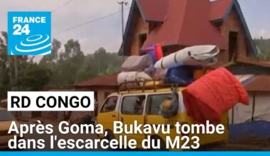 RD Congo : après Goma, Bukavu tombe dans l'escarcelle du M23 • FRANCE 24
