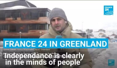 In Greenland, 'independance is clearly in the minds of people' ahead of the general election