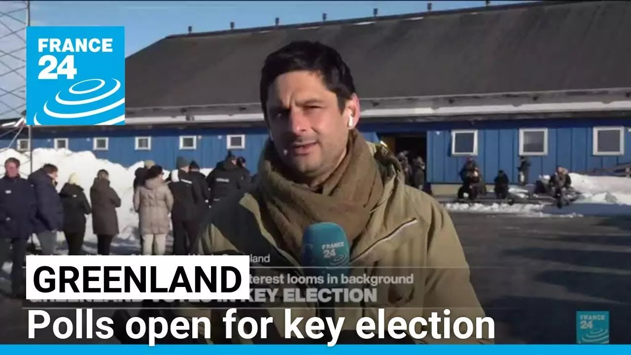 Greenland votes in key election as Trump wants to take control of the strategic island • FRANCE 24