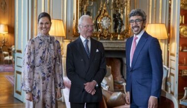 King of Sweden receives Abdullah bin Zayed in Stockholm