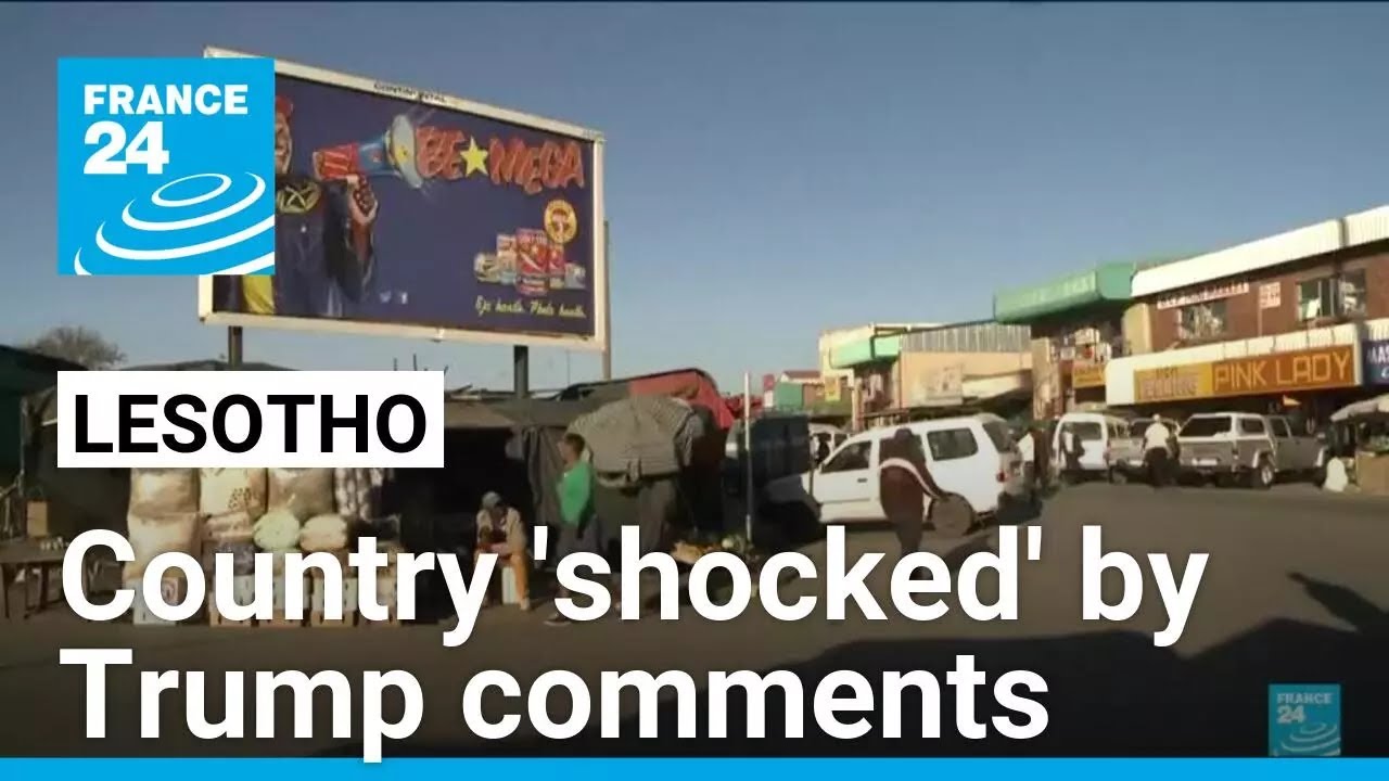 Lesotho says 'shocked and embarrassed' by Trump comments • FRANCE 24 English