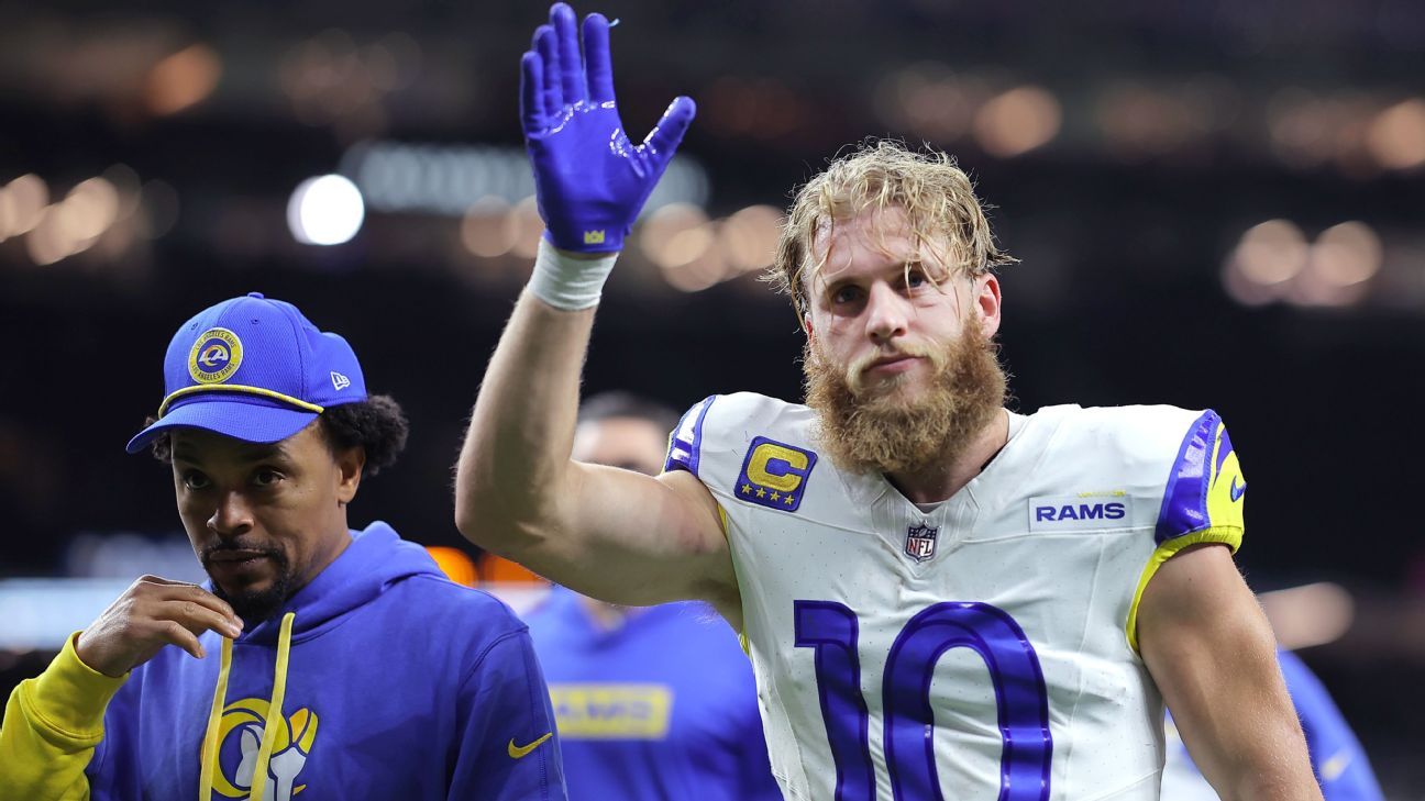 Source - WR Cooper Kupp to join Seahawks on 3-year, $45M deal