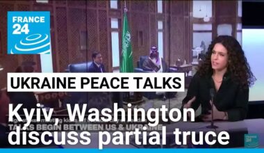 Talks begin between Ukraine and the United States in Saudi Arabia • FRANCE 24 English