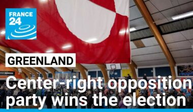 Greenland: Center-right opposition party wins the election • FRANCE 24 English