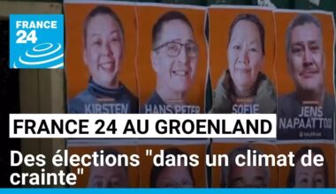 Législatives : l'inquiétude des Groenlandais grandit • FRANCE 24