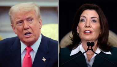 Trump and Kathy Hochul have 'productive meeting' amid tense relationship
