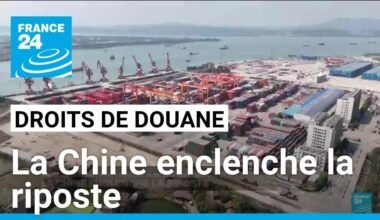 Droits de douane imposés par les Etats-Unis : la Chine enclenche la riposte • FRANCE 24