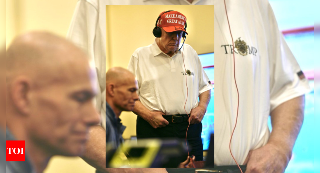Trump Yemen Viral Photo: Photos of Trump watching Yemen strike in golf attire viral; 'Where did no new war promise go?'